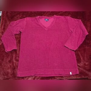 The Shaggy V-Neck Sweatshirt by Lauren James